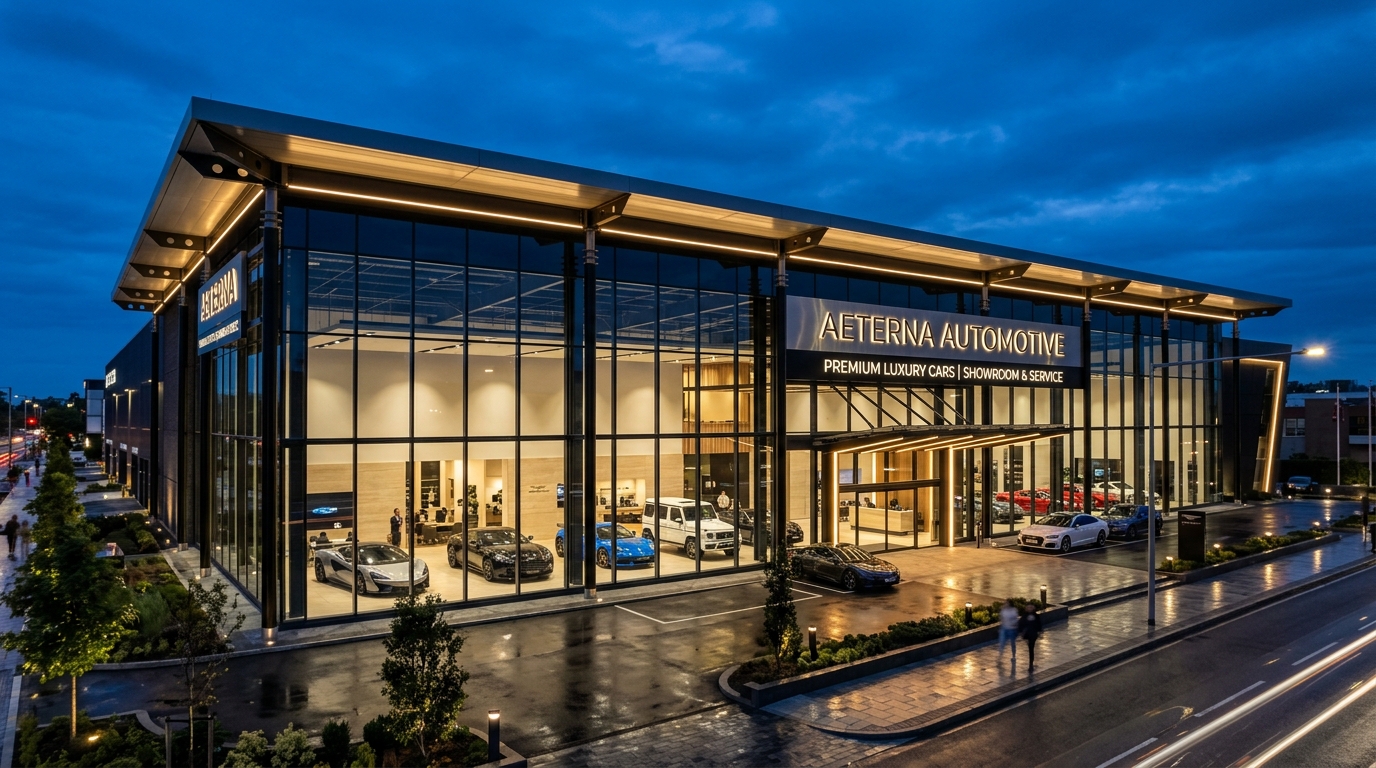 Vertex Motors showroom